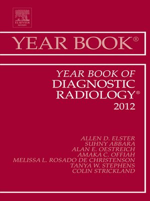 cover image of Year Book of Diagnostic Radiology 2012